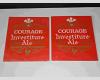 Two Prince Charles Courage Investiture Ale Signs 1969